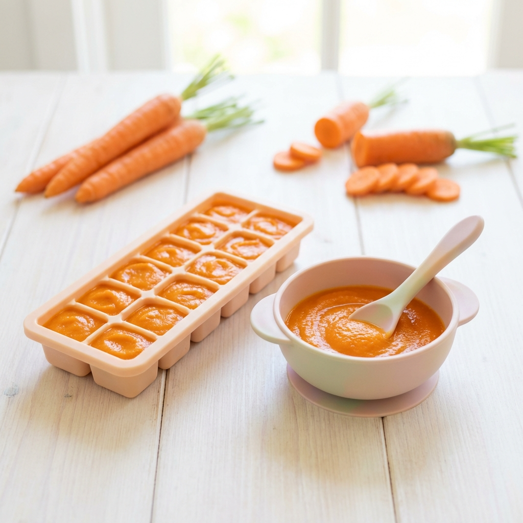 離乳食にんじんペースト